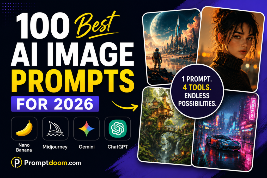 100 Best AI Image Prompts for 2026