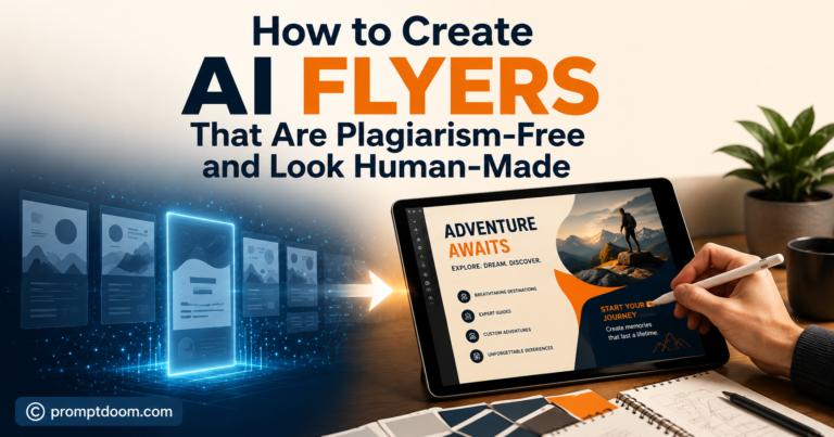 How to Create AI Flyers That Are Plagiarism-Free and Look Human-Made (2026 Guide)