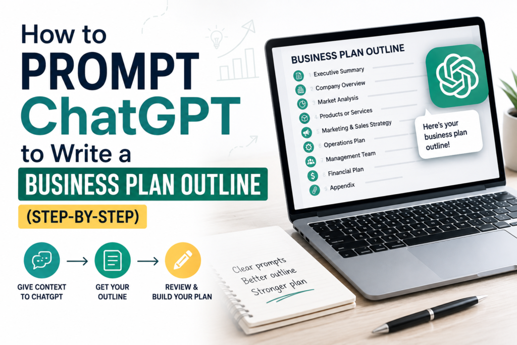 How to Prompt ChatGPT to Write a Business Plan Outline