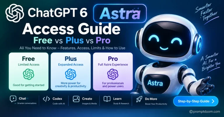 How to Use ChatGPT 6 Astra for Free in 2026